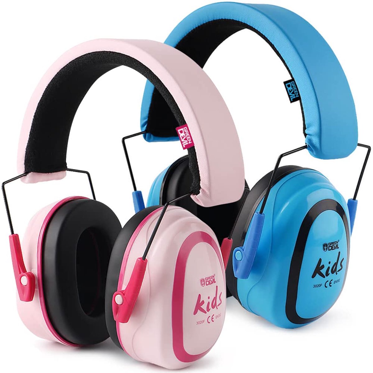 SnelShoppen - Gehoorbescherming voor Kinderen, Comfortabele Oorkappen, Opvouwbare Geluidsbescherming SNR27.4 voor School, Concerten, Festivals, Geschi