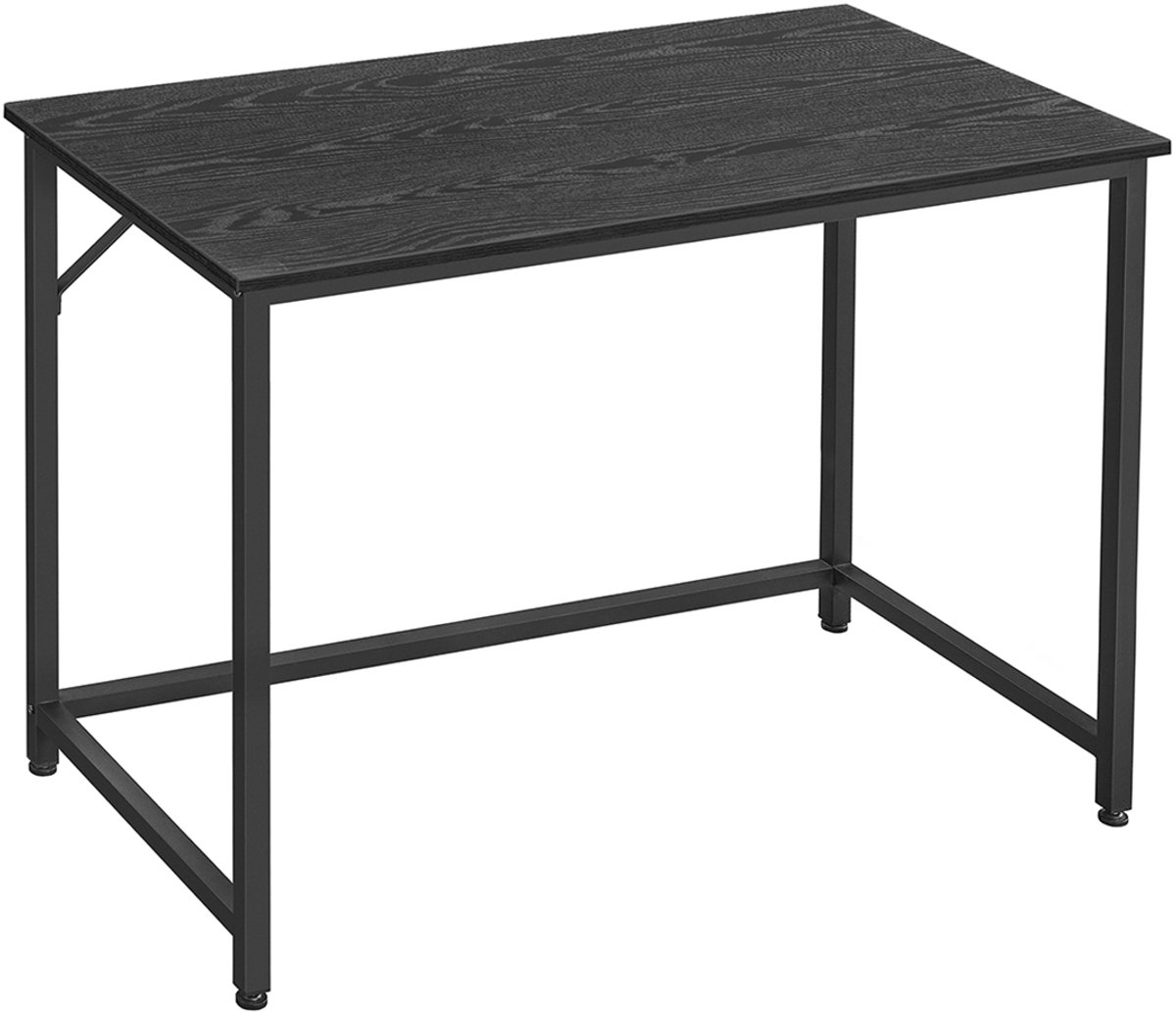 Conway Living® - Bureau / Computertafel - Thuiswerkplek - Industrieel Design - Zwart (Houtnerf) - 100 x 50 x 75 cm