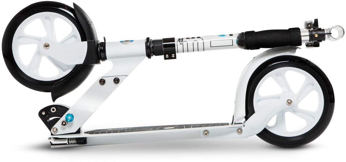 SnelShoppen - Micro Classic™ White Original Scooter voor Jongeren en Volwassenen, Premium Step vanaf 14 Jaar, Verstelbaar Stuur, Kleur Wit, Perfect vo