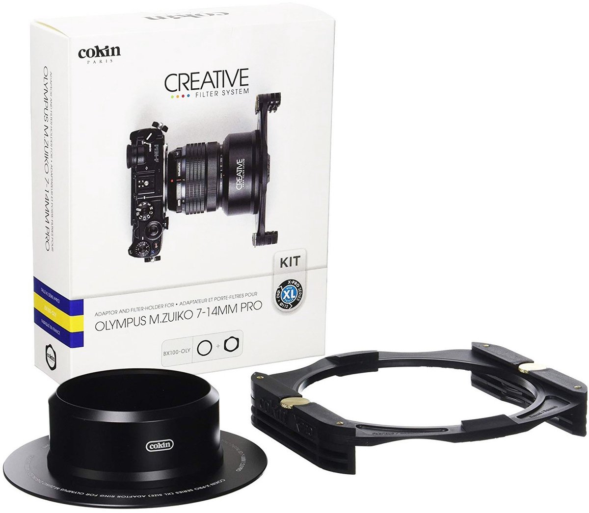 SnelShoppen - Filterhouder Ring voor Olympus 7-14 mm F2.8 Pro - COKIN XL 130 mm - Zwart - Neutrale Dichtheid & Polarisatiefilters