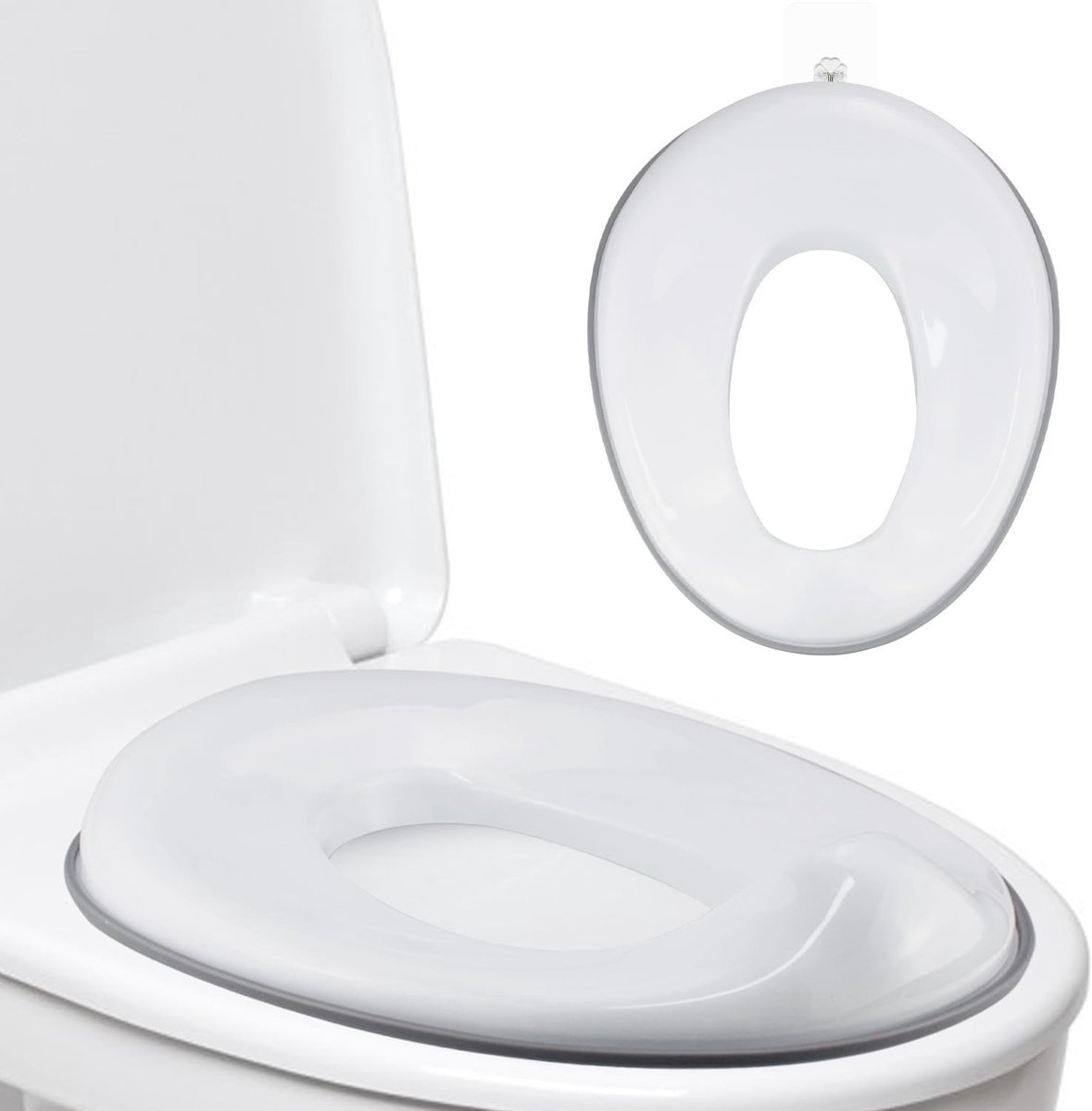 Toiletbril voor Kinderen - Zindelijkheidstraining, Baby Toiletbril voor Ronde en Ovale Toiletten, Veilig en Comfortabel