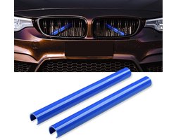 AggAuto Grill Insert Strips For BMW Series1/3 F20 F30 G30 G33, Blue - ShopVlot