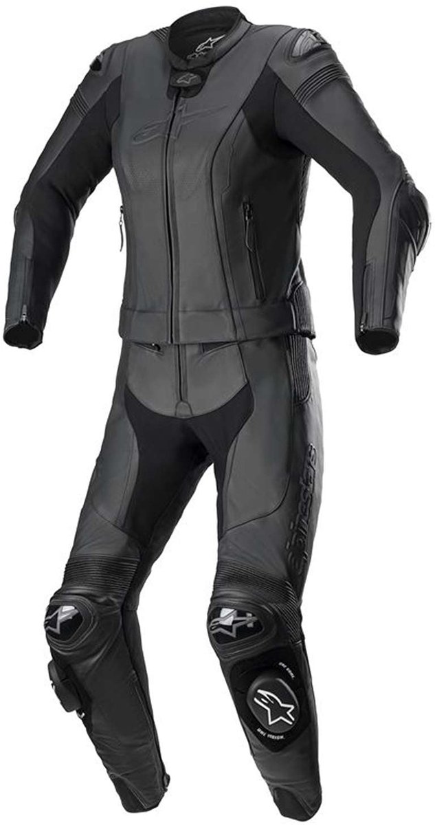 Alpinestars Stella Missile V2 2-Delig Pak Zwart Zwart - Racepak