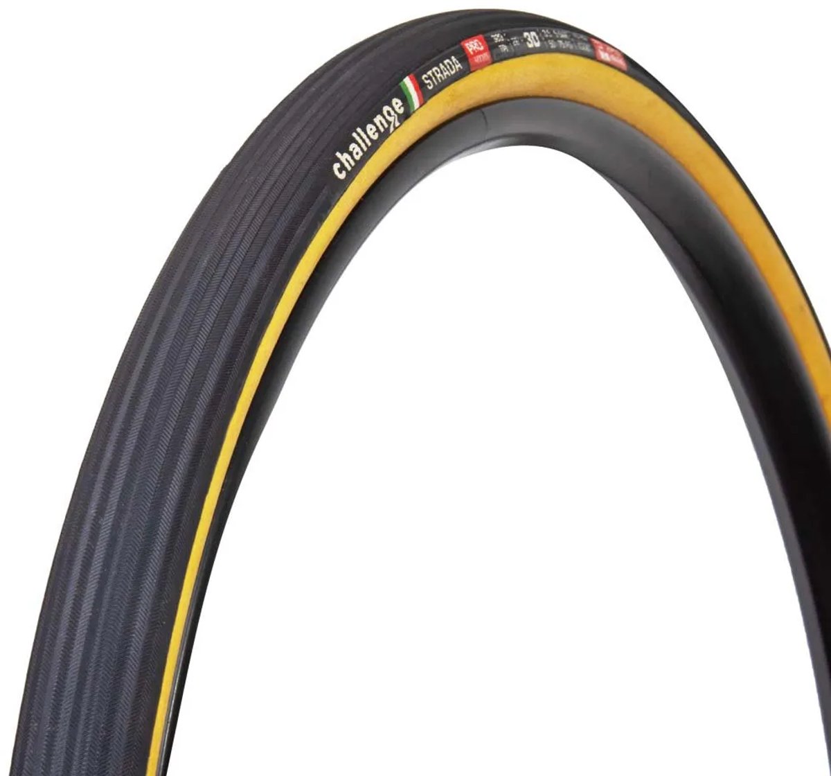 Challenge Tires Strada Tubular 700c X 30 Stijve Racefietsband Goud 700C x 30