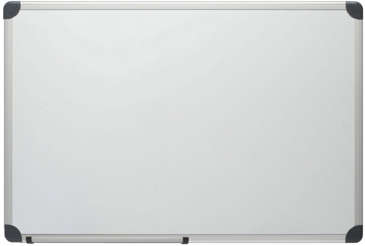 SnelShoppen - Memobord/Magneetbord 45 x 60 cm - Multifunctioneel, Zwart, Ideaal voor Keuken, Kantoor, School en Kinderen - Perfect voor Notities en Fo