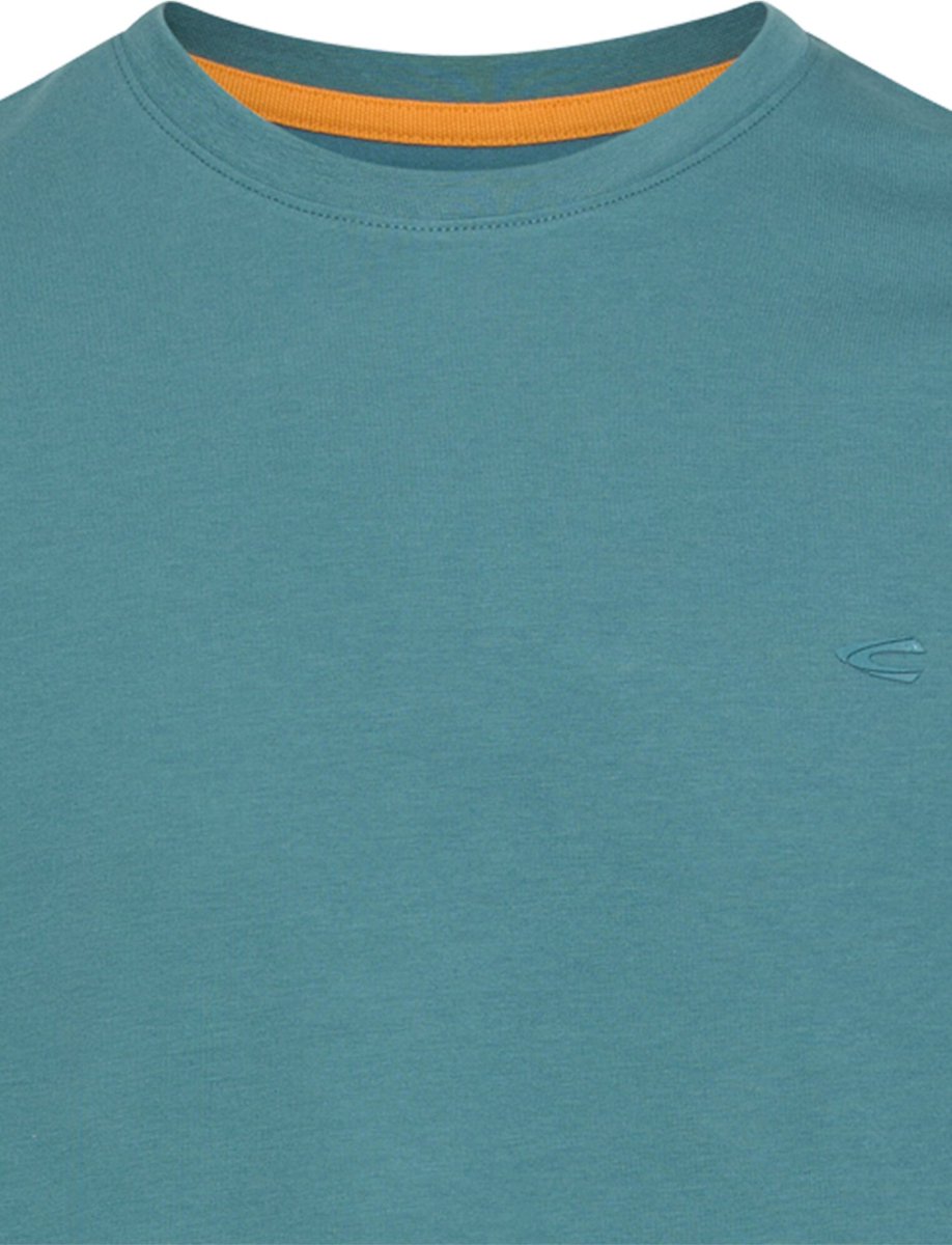 camel active fleXXXactive© T-Shirt met 4-weg stretch - Maat menswear-M - Tide Blauw