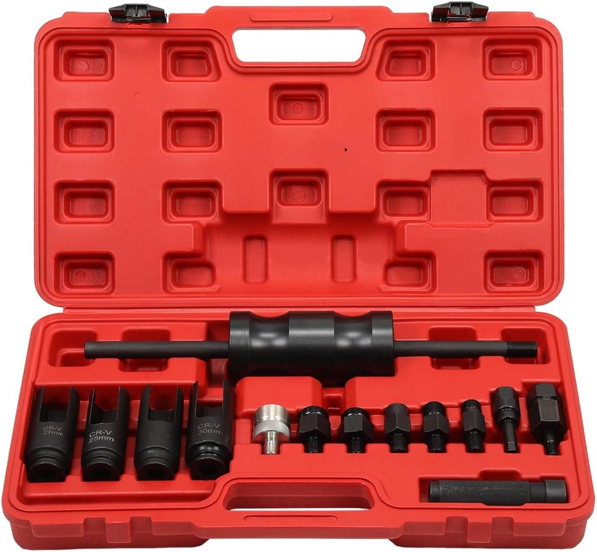 Diesel Injector Puller Set - 14-delige set voor het verwijderen van injectoren en brandstofsystemen