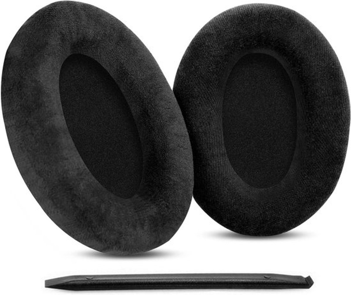 Vervangende oorkussens voor hoofdtelefoon - Velours comfort - HD598, HD599, HD558 - Comfortabele oorkussens met installatiegids