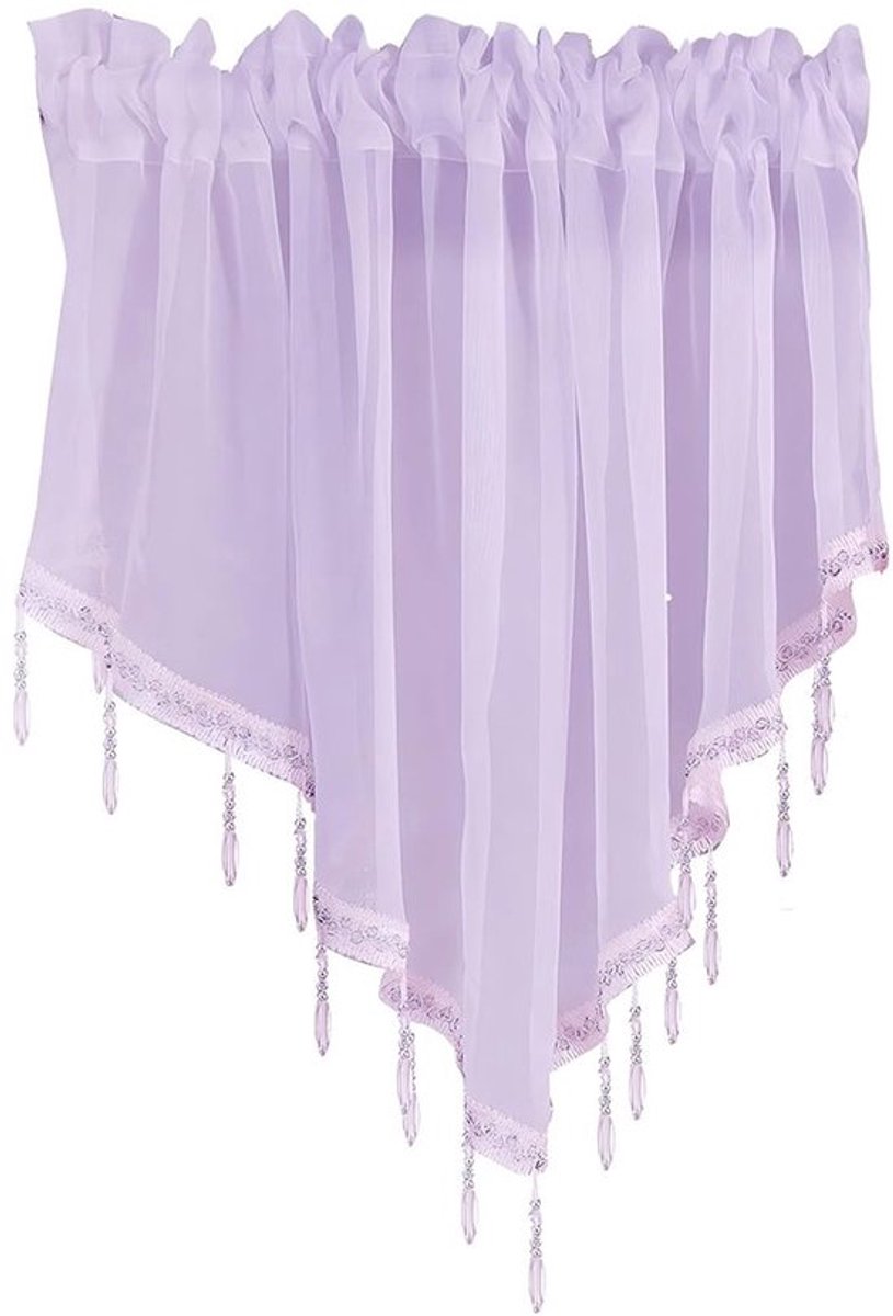 Paneelgordijn - stijlvol en ademend - 1 stuk - polyester - 130x60 cm
