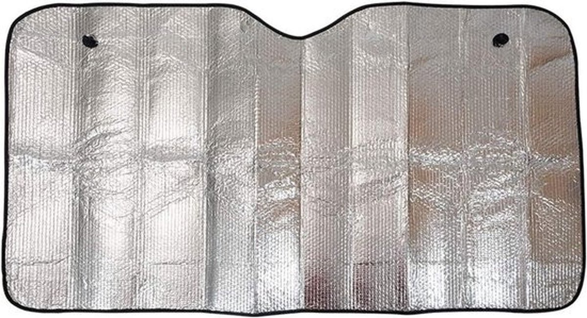 Grote Opvouwbare Reflecterende Zonnescherm voor Auto - UV Bescherming voor Voorruit, 130x60cm, Ideaal voor Zomer en Reis