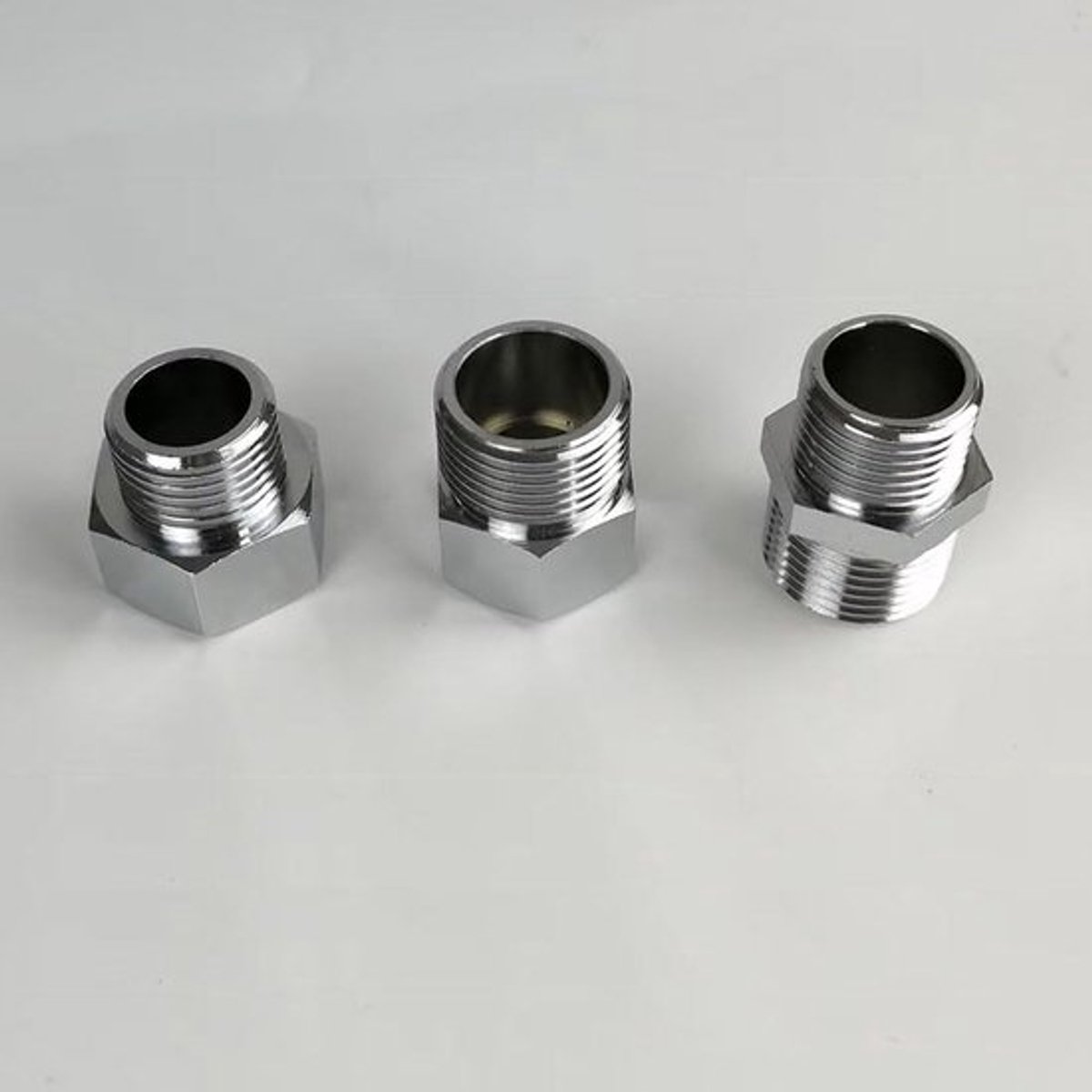 Toilet vulventiel buisadapter, chroom messing fitting voor bidet, 7/8" naar G1/2" aansluiting, waterbesparend en eenvoudig te installeren accessoire voor badkamer
