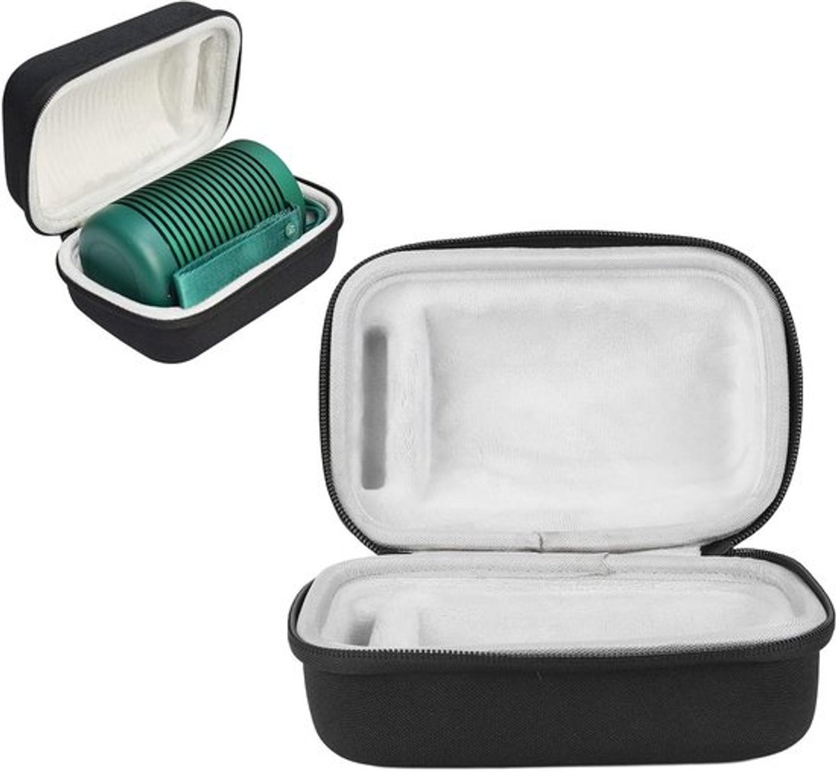 Draagbare Opbergtas voor Draadloze Bluetooth Speakers, Beschermende Tas voor Audioapparatuur, Zwart