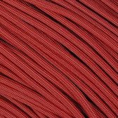 Rol 100 meter - Bordeaux Red Paracord 550 - #10