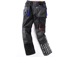 Terrax Workwear Kinderbroek zwart/marineblauw