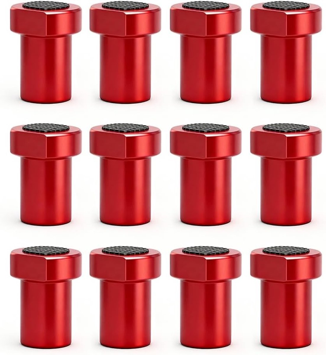 Set van 12 Aluminium Sofa Hooks - 20 mm Bench Dogs, Sofa Stops en Klemmen voor Houtbewerking en Werkbank Accessoires