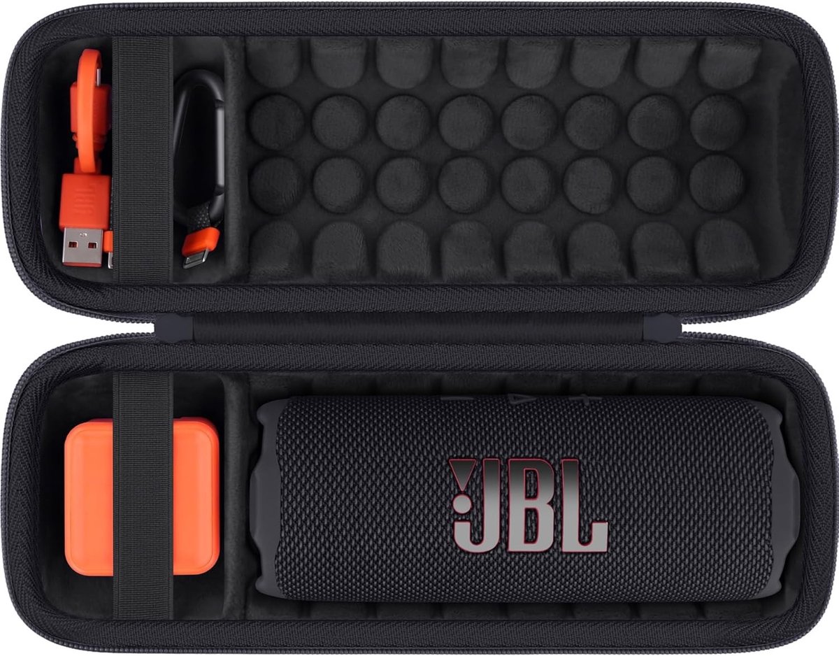 Draagbare Waterdichte Hard Case voor JBL Flip 7 en Flip 6, Ideaal voor Reizen met Bluetooth Speaker