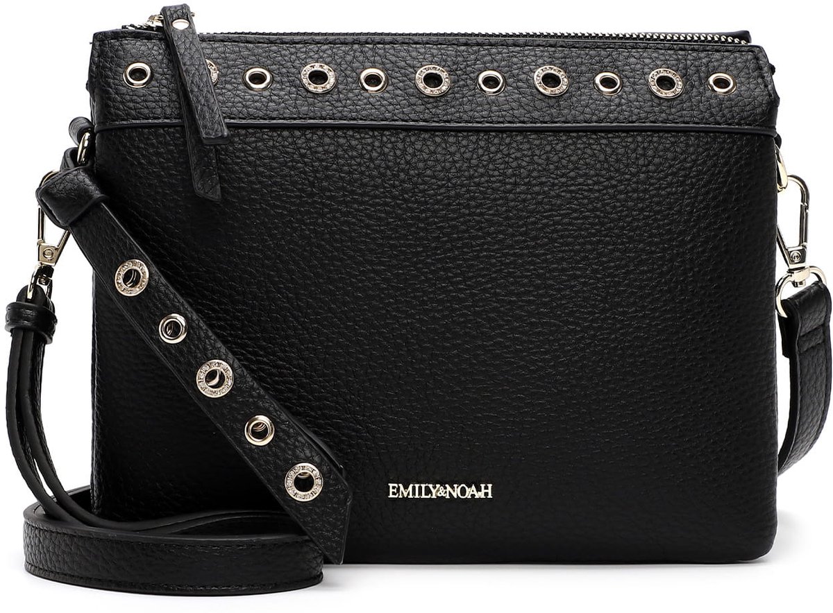 EMILY & NOAH Schoudertas E&N Laureen ( 65820 ) - Dames handtassen - black 100