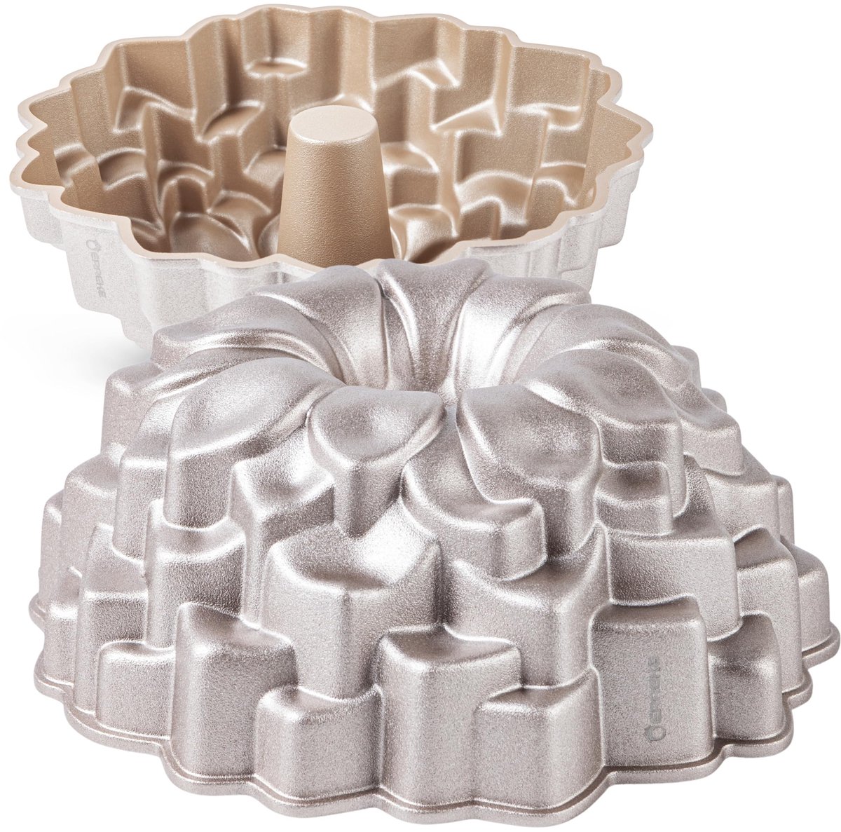 SnelShoppen - Erreke Cakevorm met Dubbele Antiaanbaklaag, 26 cm, Bloem Motief, Ideaal voor Taarten, Gebak en Feestelijke Gelegenheden, Keukenaccessoir