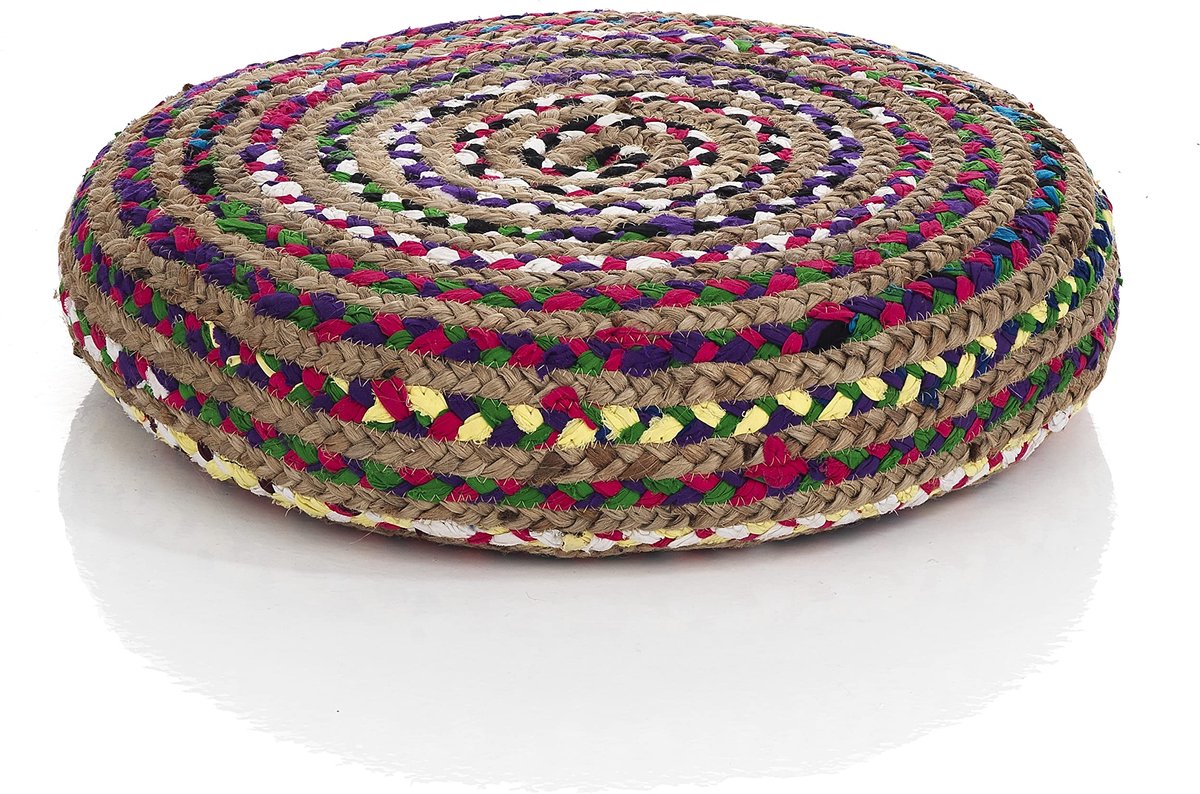SnelShoppen - Indiana Rainbow Zitzak voor Kinderen en Volwassenen - Comfortabele Zitzak van Hoogwaardig Materiaal - Perfect voor Tuin, Feest, Camping