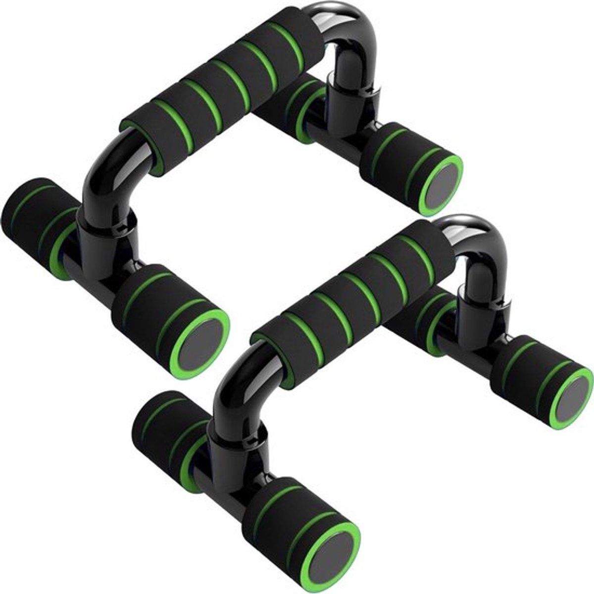 Push-up Bars voor Fitness - Oefenapparatuur met Gewatteerde Schuimgrip en Antislip Structuur voor Effectieve Push-ups en Krachttraining voor Thuis en in de Sportschool