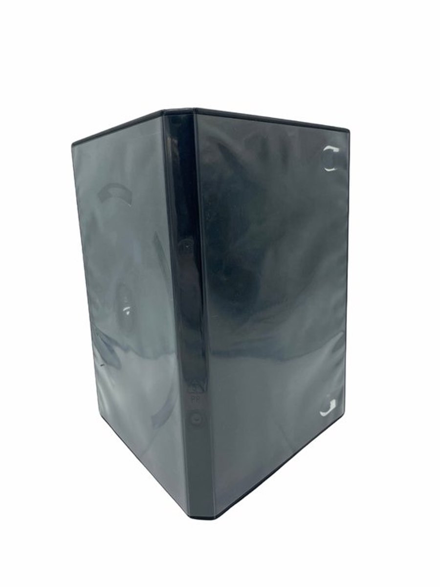 DVD-hoes - 5 x VIVA ELITE - Zwart - Duurzaam - Polypropyleen - Transparante hoes - Afmetingen: 172 x 135 x 12,5 mm