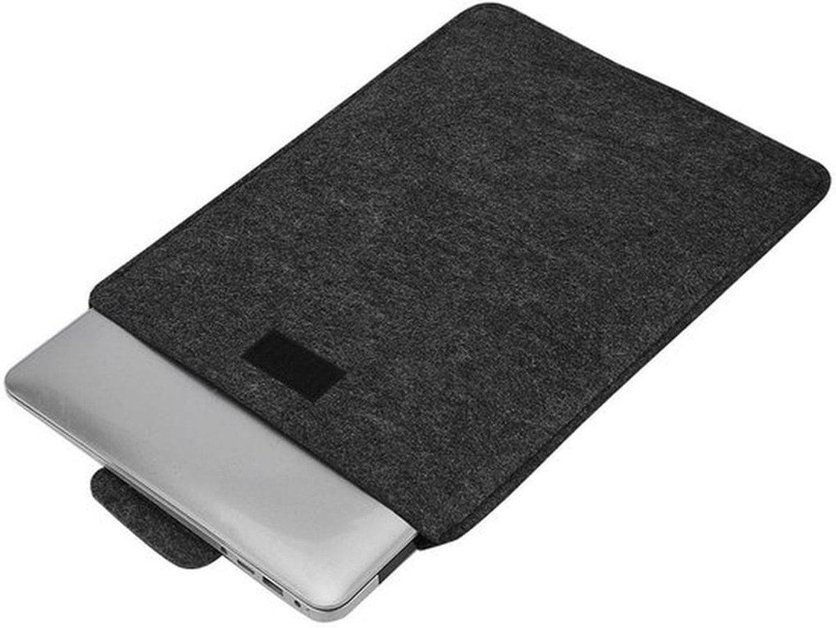Laptoptas 13 inch - Antibotsing - Vilt/PU - Stofdicht - Krasbestendig - Lichtgewicht en verfijnd ontwerp - Notebookhoes