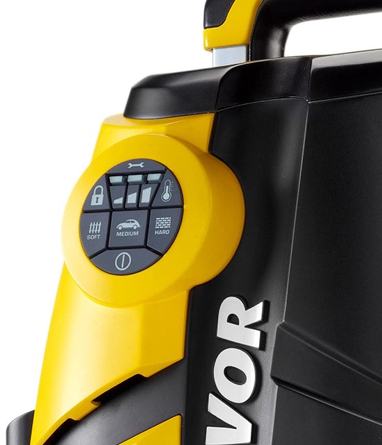 SnelShoppen - LAVOR Hogedrukreiniger LVR4 150 Digitaal met 150 bar druk, 450 liter per uur, 2100 watt motor, wasprogramma's voor tuin, garage en auto van Snelshoppen — afbeelding 2