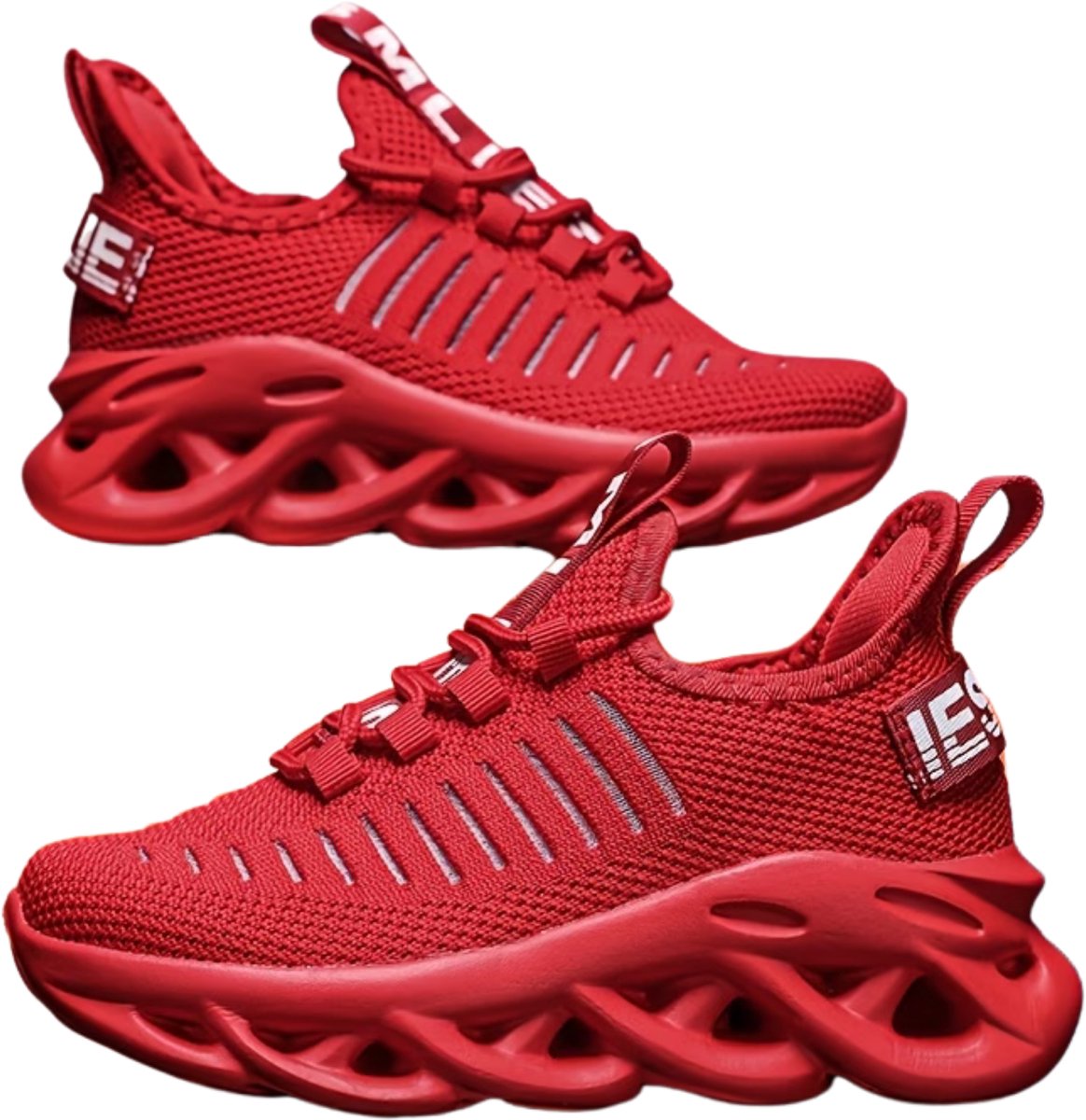 Currero Schoenen Jongens Sneakers Comfortabel Wandelschoenen Casual Kinder Schoenen Rood