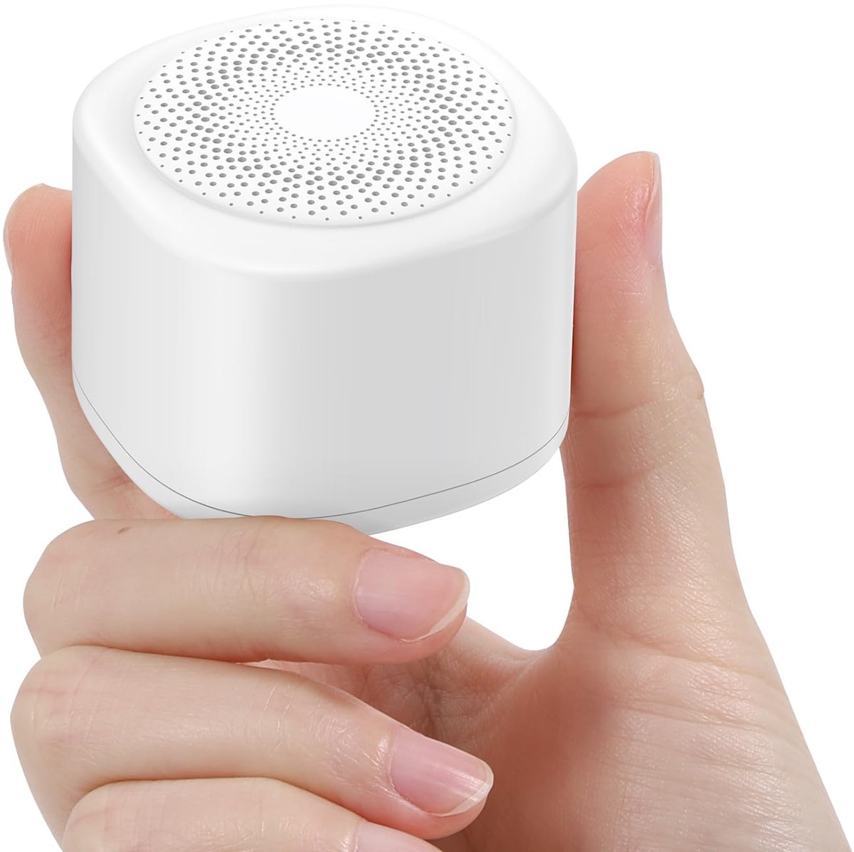 SnelShoppen - Ankilo Mini Witruismachine voor baby's en volwassenen, draagbaar met 10 geluiden, inslaaphulp met 7 verlichting, oplaadbaar type-C, idea
