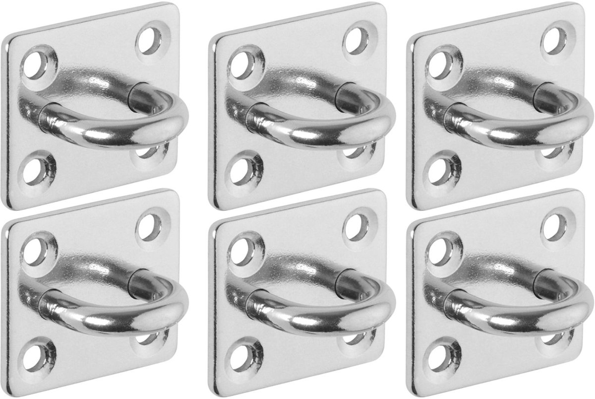 6 x sjorogen 35x30 V2A roestvrij staal SS304