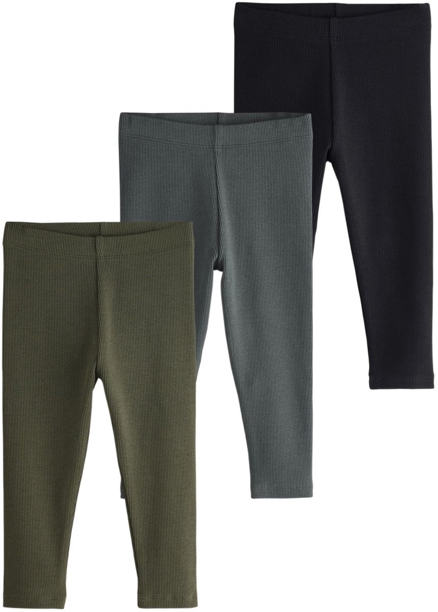 Next - Jongens - Set van 3 leggings - Grijs