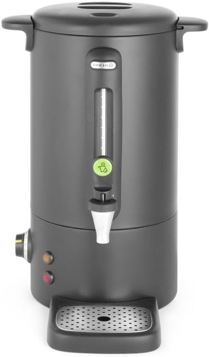 Warme Dranken Dispenser - Waterkoker Wijn - Buffet en Bar - Instelbare Temperatuur - 9 Liter - Zwart