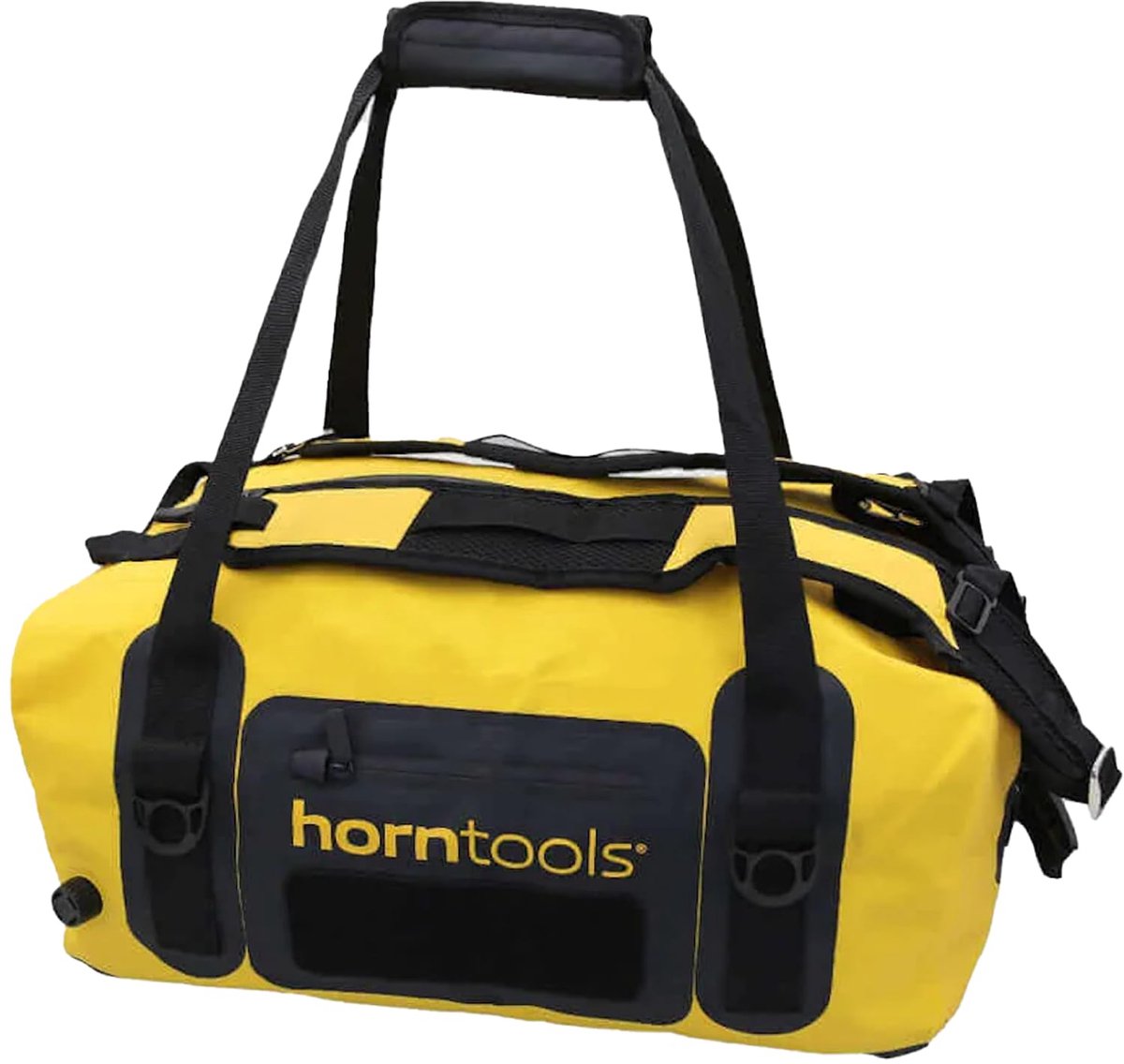 SnelShoppen - Horntools Expedition Bag 60 Liter - Waterdichte Duffle Bag, Reistas, Sporttas, Outdoor Uitrustingstas, Rugzak of Carry On, Geel, Ideaal