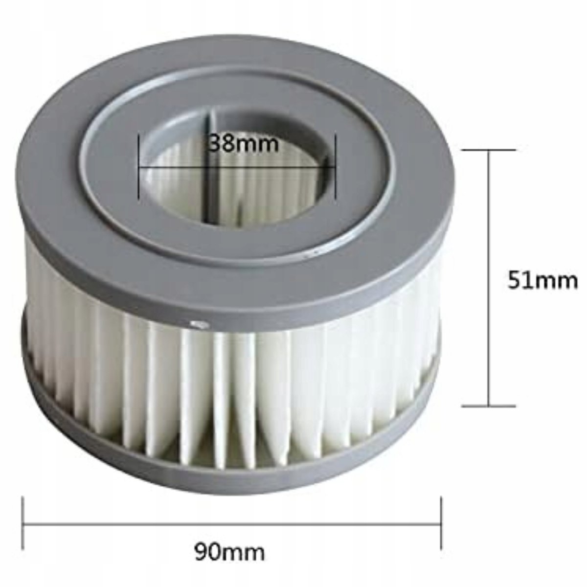 AreoSe - HEPA-filter voor JIMMY JV85/JV85 Pro/H9 Pro - 2 stuks