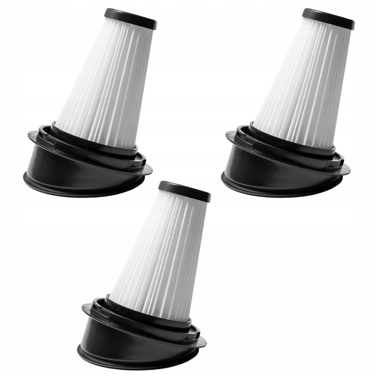 AreoSe - HEPA-filter voor BEKO 9178013673 - VRT61814 VRT61818 VRT61821 - 3 stuks