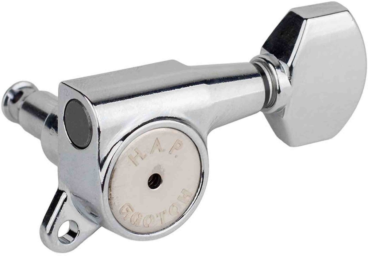 Gotoh GTH13892 SG381 stemmechanieken met HAP and 07 knoppen, 6L, chroom