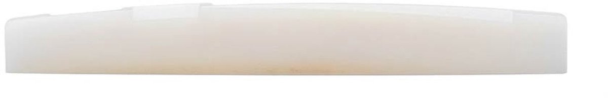 Boston BBS-4U Brugzadel van ongebleekt been voor folkgitaar 77,5x10x2,7 mm, 14 radius