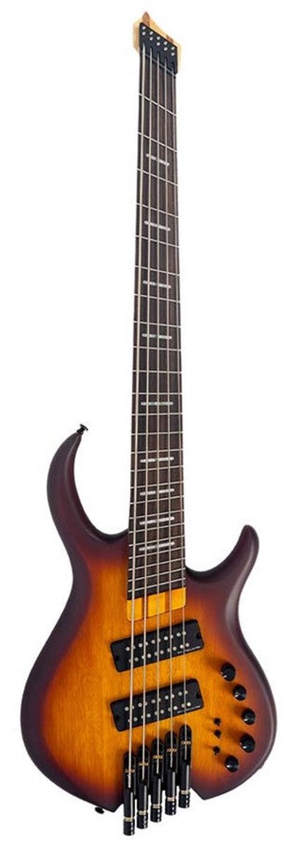 Sire M6H 5/TSS Marcus Miller M6 Series headless 5-snarige actieve basgitaar tobacco sunburst satin