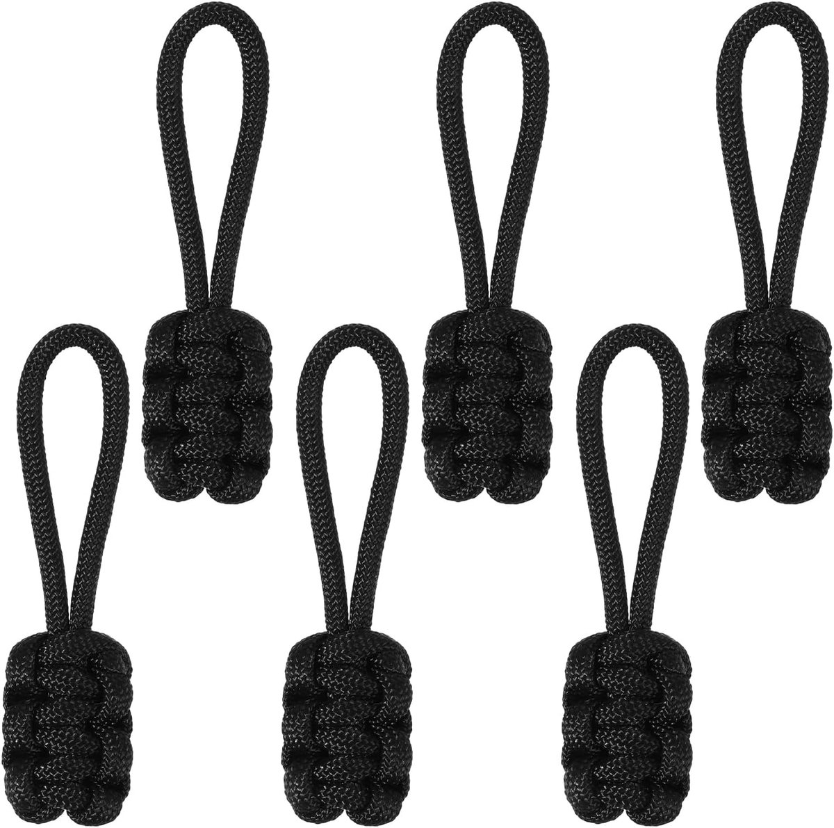 6 stuks universele nylon vervangende anti-slip ritsontwerpen voor koffers en rugzakken