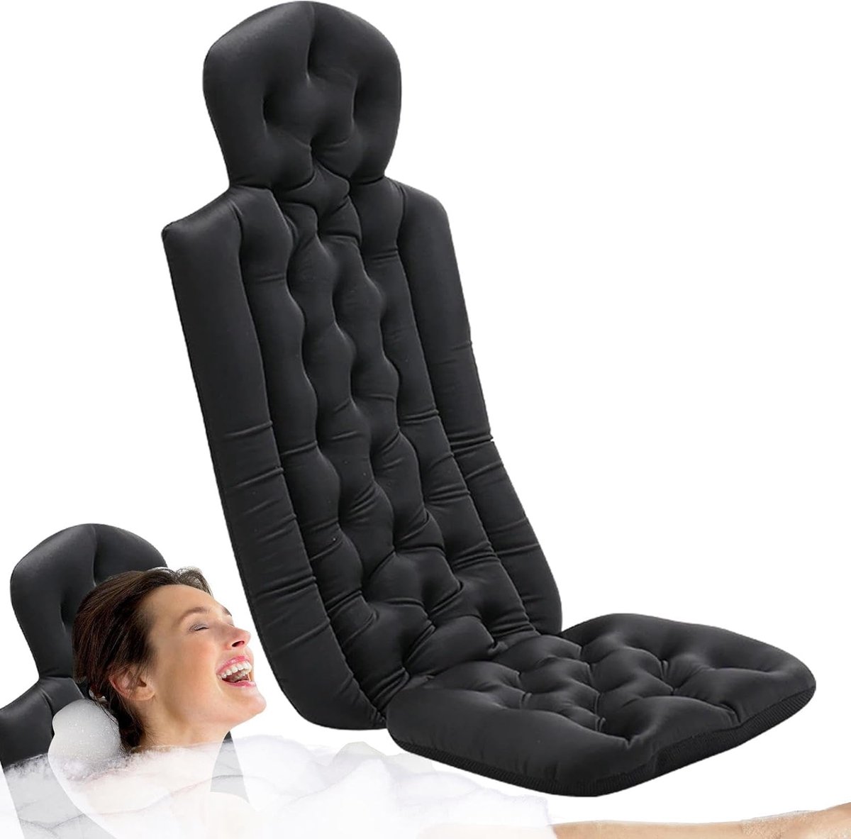 Badkussen, luxe badkussen, antislip badkussen, badaccessoires, badaccessoires, badkussen, badkussen voor thuis en badkamer