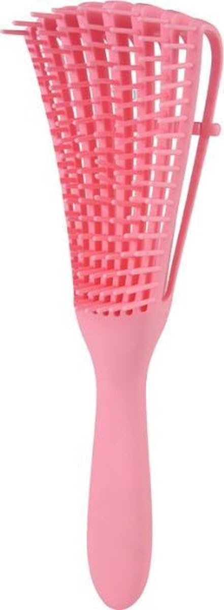 Brush - Curly hair brush - Haarborstel - Antiklit borstel - Roze - Anti klit - Detangling