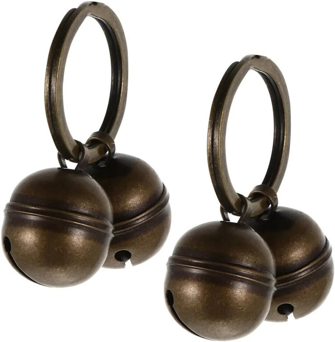 Belletjes om te knutselen, kattenbel, set van 2 extra luide katten en hondenbellen, huisdiertracker, bel, hondenbel voor halsband, aanhanger, klokken voor hond en kat harnas