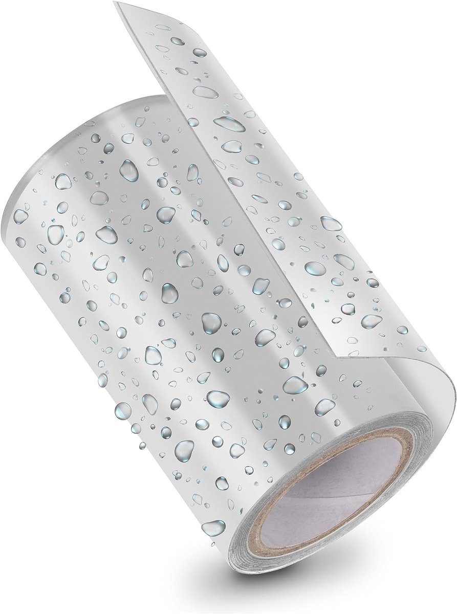 Waterdichte Tape Wit (10cm x 150cm) voor Zwembad en Leidingen Extreem Sterk (Noodreparaties/Afdichtingstape Zelfklevend voor Reparatie Onder Water)