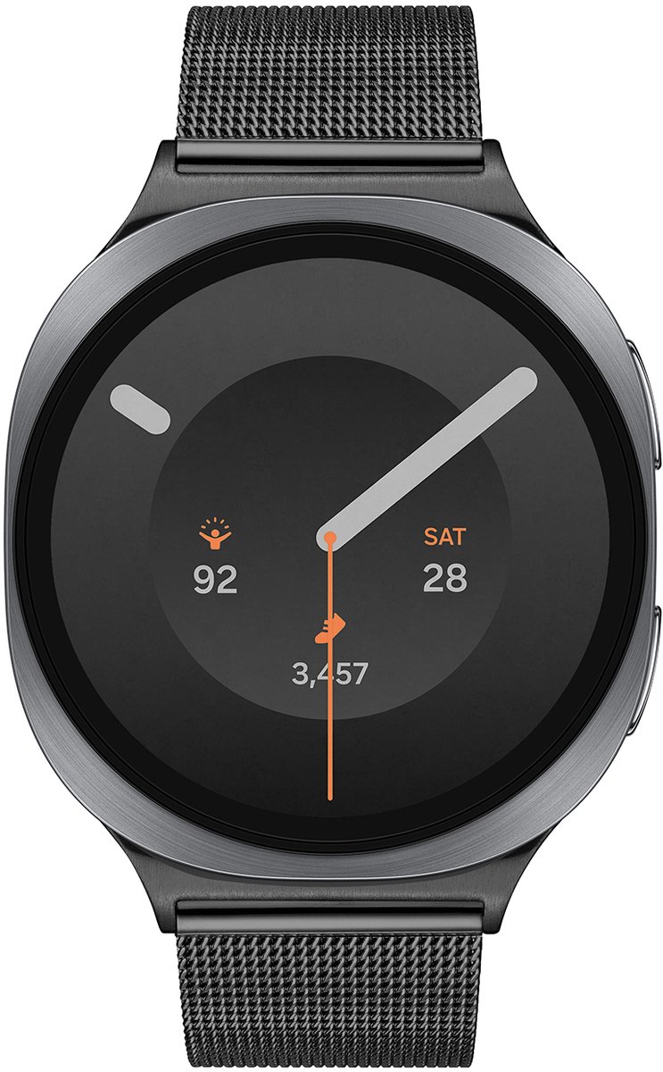 Samsung Galaxy Watch 9 Special Edition SA.L350BBM20.LTE LTE 44 mm Zilver / Zwart