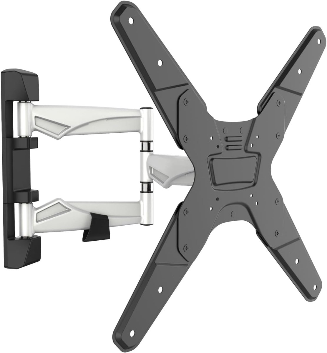 TV muurbeugel TV draaibaar kantelbaar voor 32-55 inch, universele tv-beugel S3244, televisiebeugel voor muur, muurbeugel TV 55 inch, tot 30 kg met max. VESA 400x400 mm