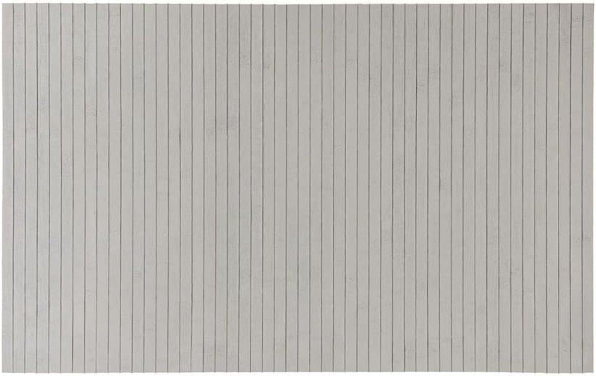 Bamboe Badmat, wasbaar, bamboe, 100% bamboe, afmetingen: 50 x 80 cm, kleur: grijs