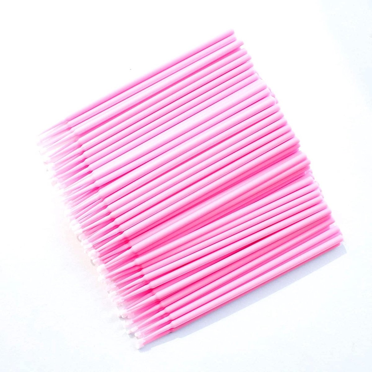 100 stuks micro applicators borstels wegwerp wimperverlenging make-up mascara borstels voor wimperverlenging
