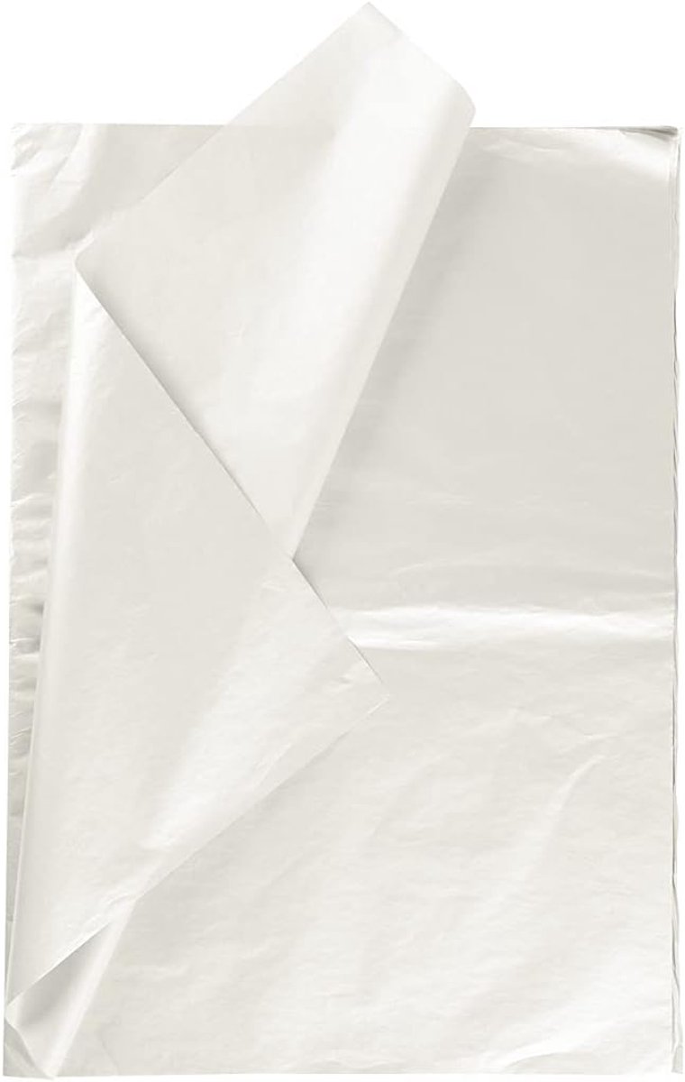 Papier, parelmoer, één maat