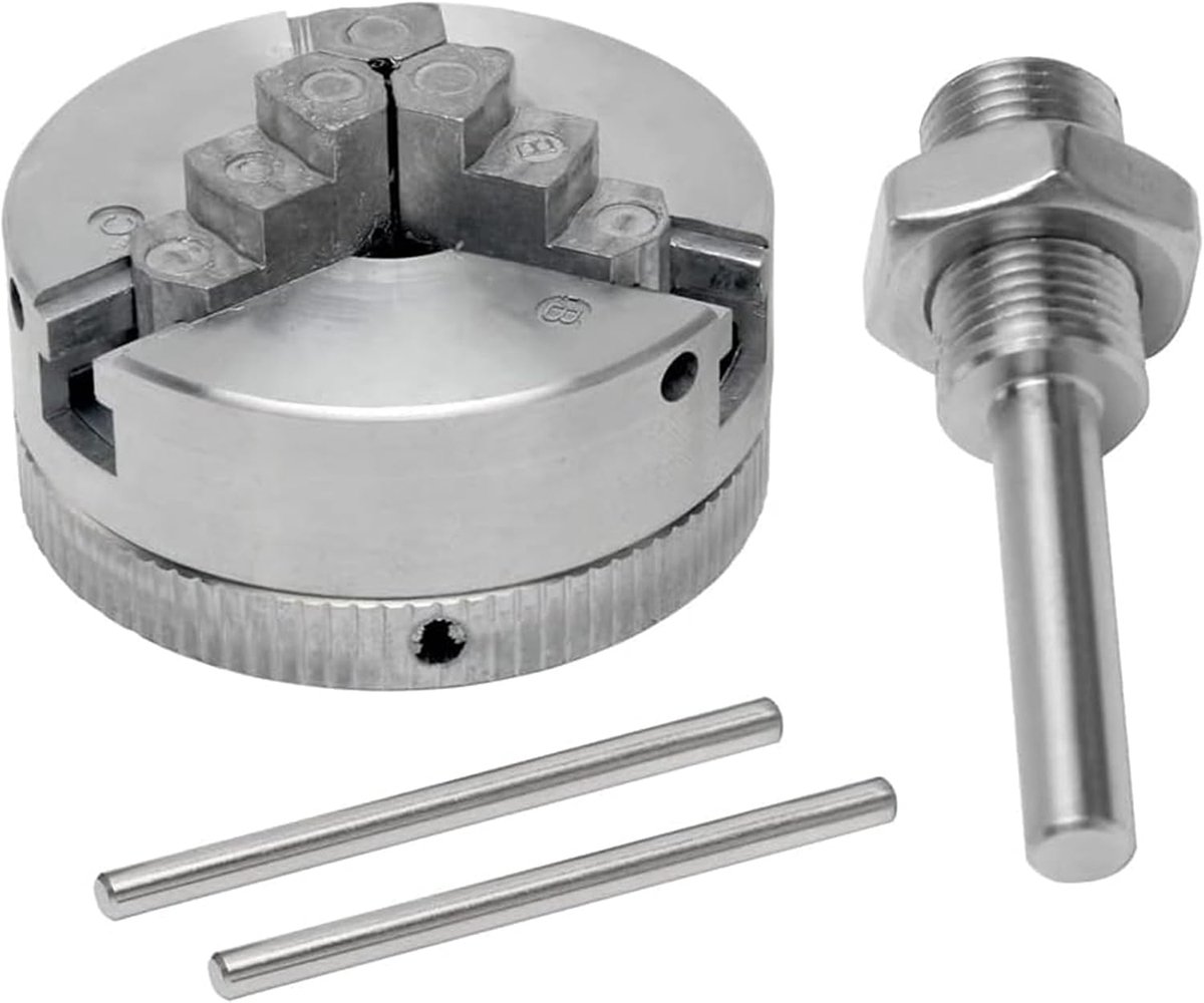 draaibank, zinklegering, mini-draaibank, driebekkenvoering, M12 x 1 boorhouder, handboormachine, pleuel, elektrisch gereedschap, zelfcentrerende spanhouder