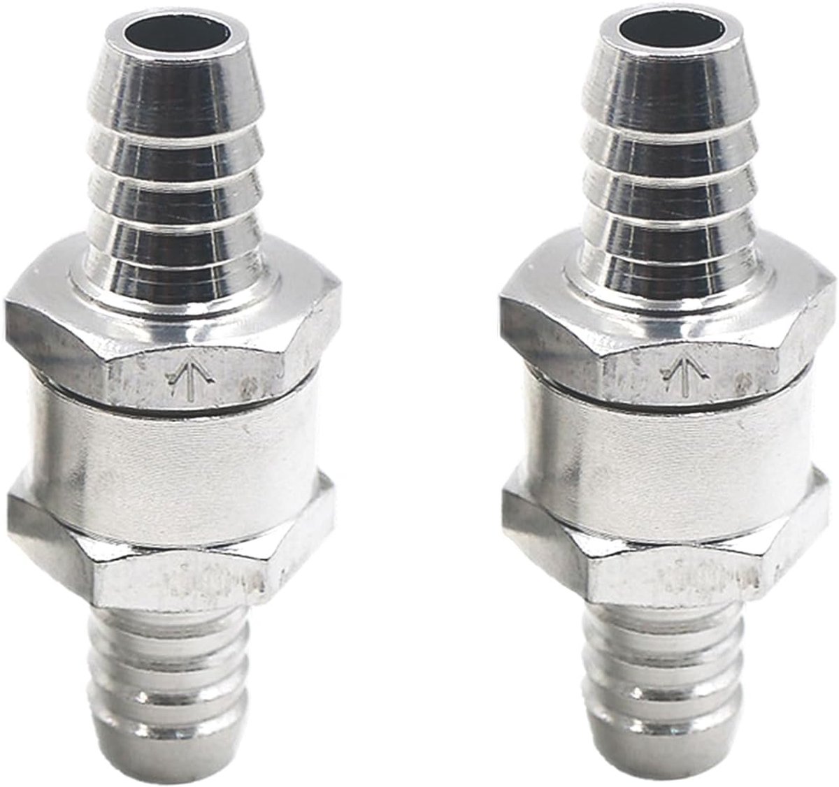 16 mm, terugslagventiel, terugslagventiel, aluminiumlegering, voor lagedruk-brandstofsystemen (16 mm), 2 stuks